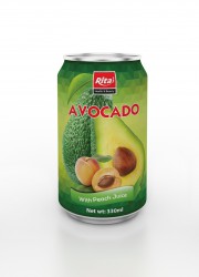 330ml Avocado with Peach Juice